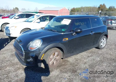 2016 Mini Hardtop Cooper z USA, uszkodzony, nr VIN WMWXP5C54G2D14585